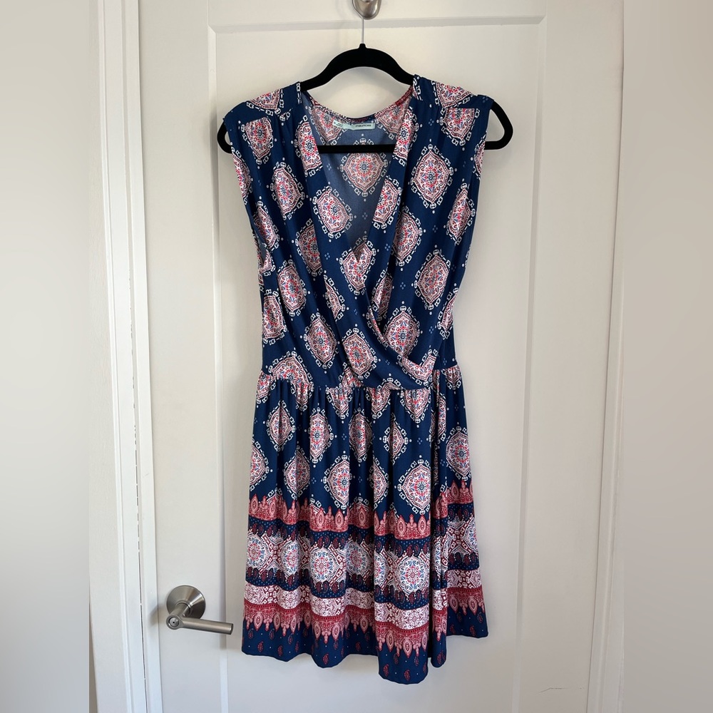 Maurice’s Faux Wrap Sleeveless Dress
